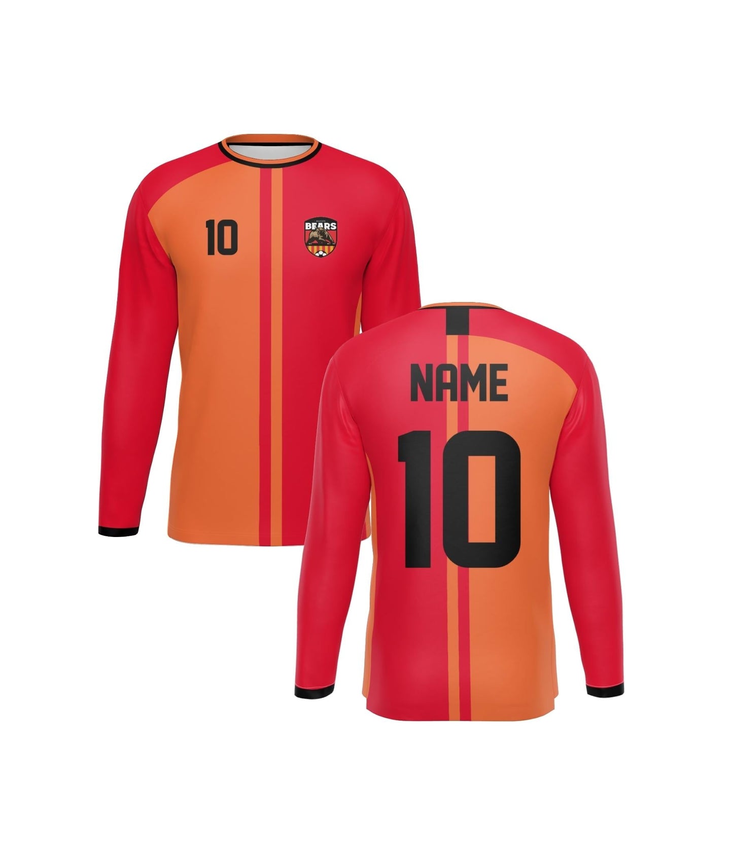 Soccer Long Sleeve Jersey Standard