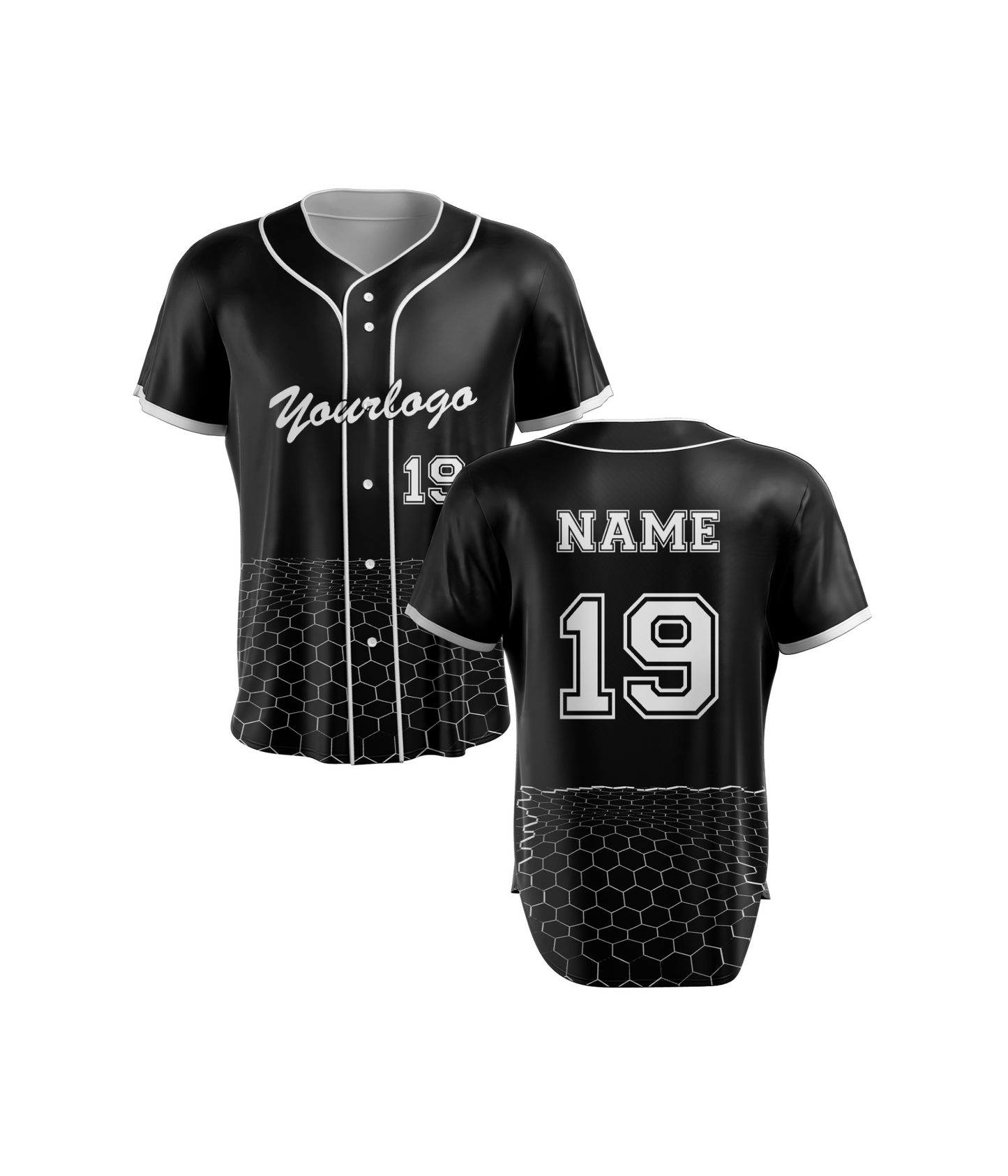 Baseball Full Button Jersey 4000 Series