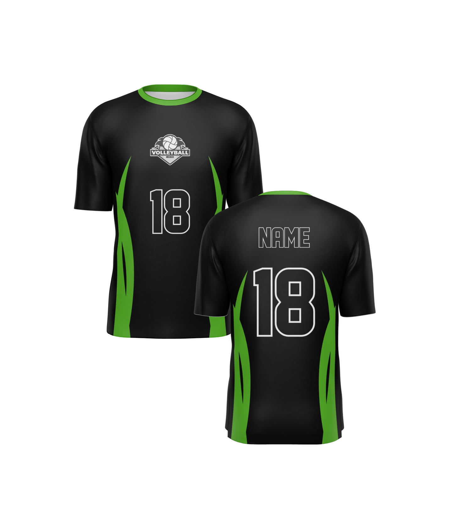 Volleyball Short Sleeve Jersey