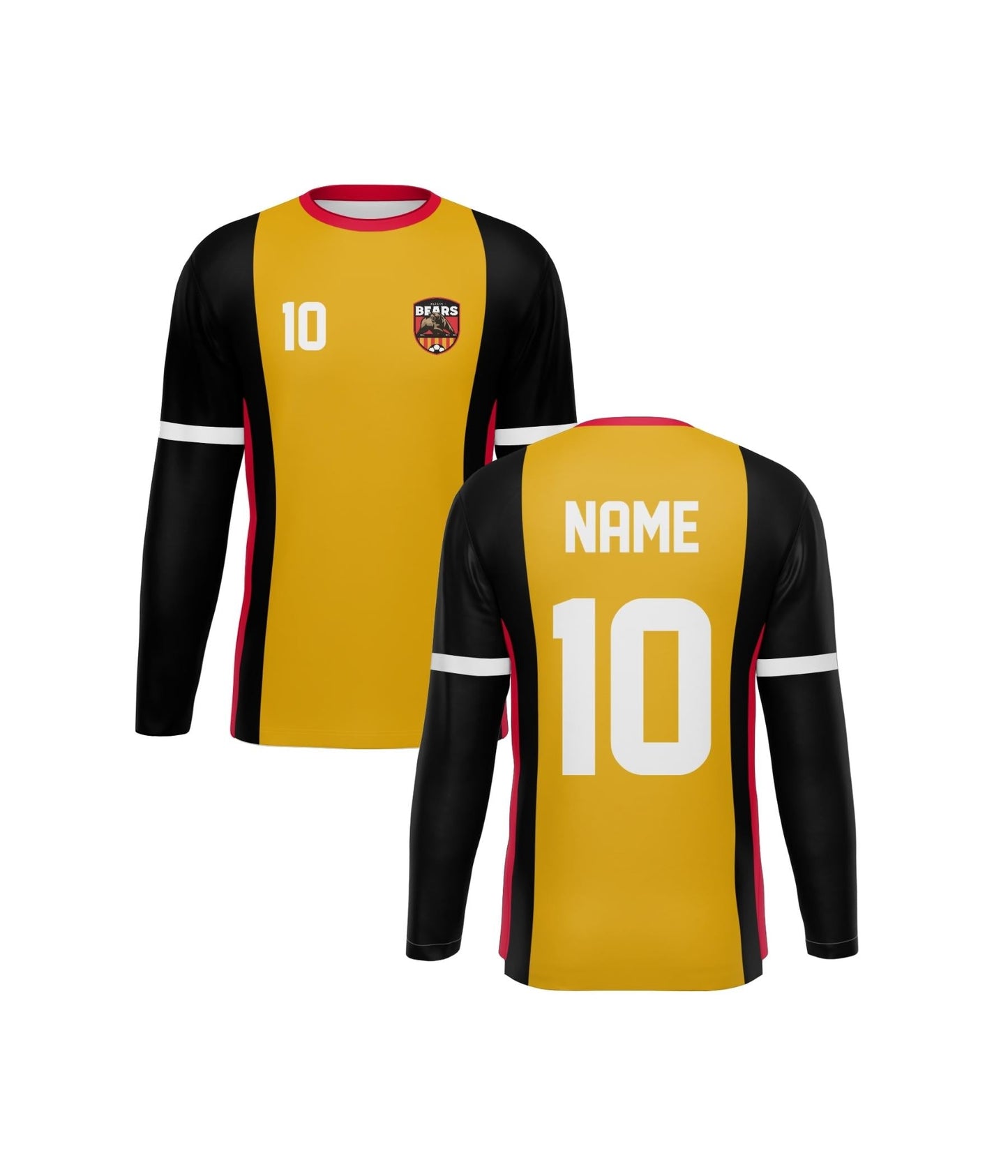 Soccer Long Sleeve Jersey Standard