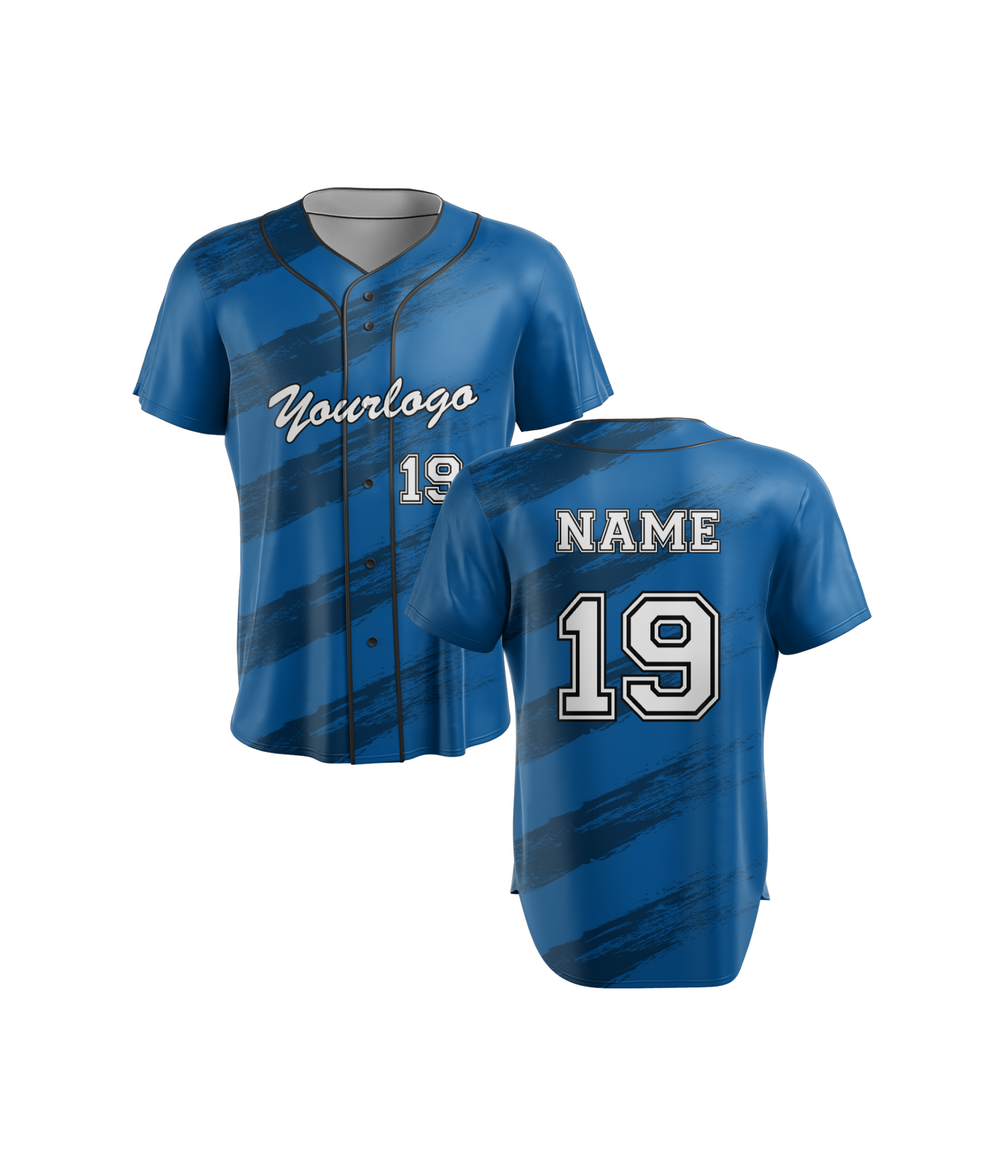 Baseball Full Button Jersey 3000 Series